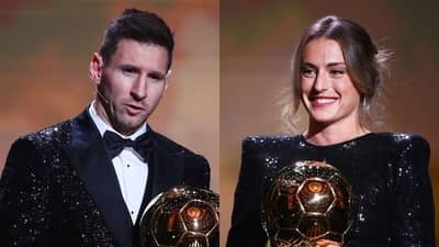 ميسي وبوتيلاس يحققان جائزة الكرة الذهبية 2021
