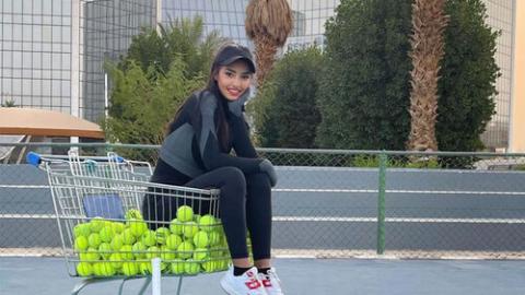 يارا الحقباني - البطلة الشابة السعودية في رياضة التنس